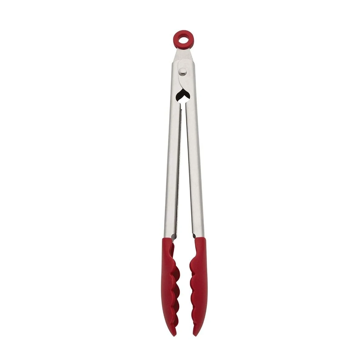 KitchenAid Non-Electrics KitchenAid Universal Silicone Tipped Tongs | Red 3 KitchenAid Non-Electrics KitchenAid Universal Silicone Tipped Tongs | Red