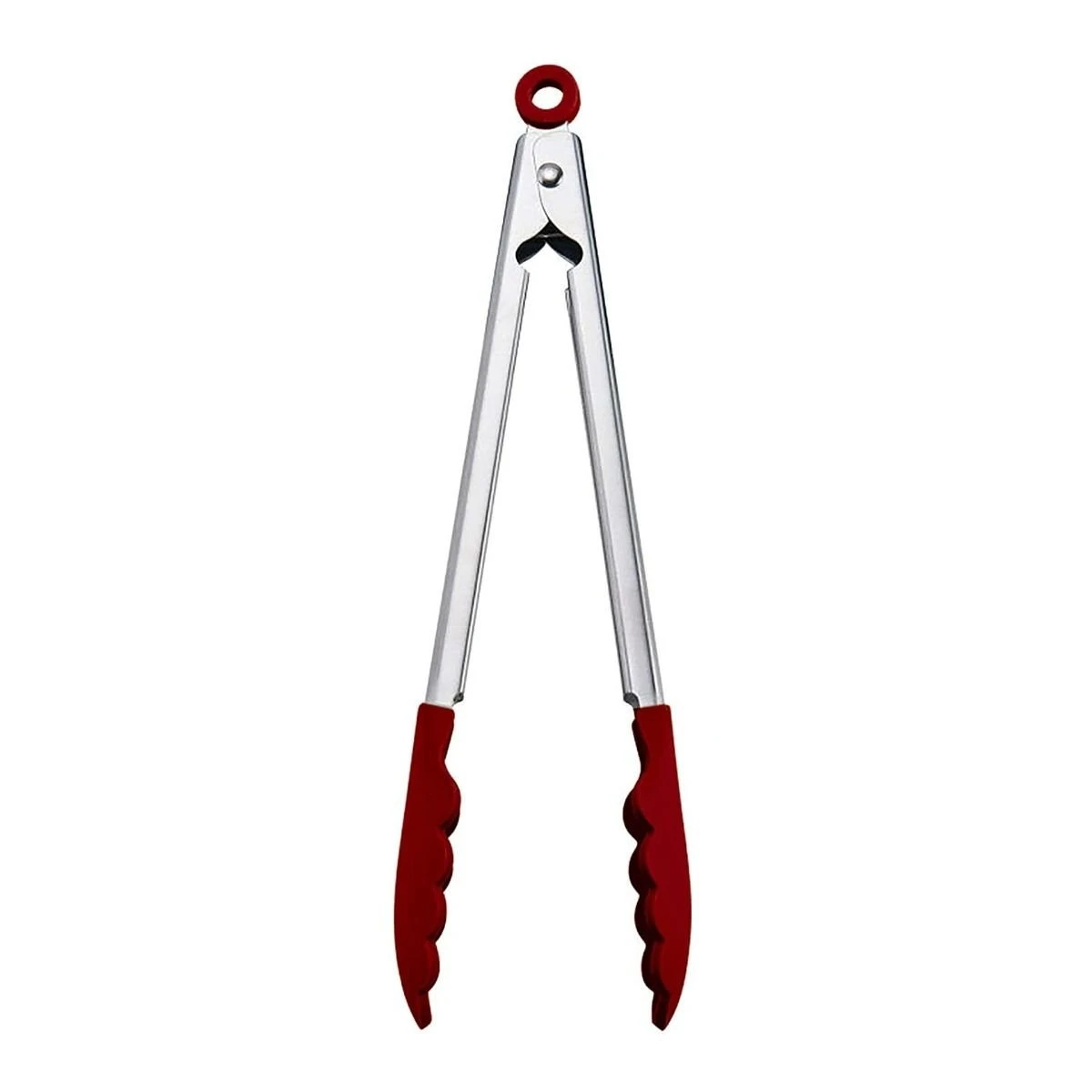 KitchenAid Non-Electrics KitchenAid Universal Silicone Tipped Tongs | Red 4 KitchenAid Non-Electrics KitchenAid Universal Silicone Tipped Tongs | Red - Image 2
