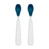 OXO Tot Feeding Spoon Set With Soft Silicone | Navy -Cuisinart Shop tot 61138200 2