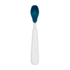 OXO Tot Feeding Spoon Set With Soft Silicone | Navy -Cuisinart Shop tot 61138200 2a