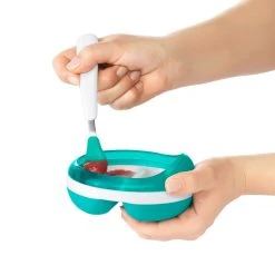 OXO Tot Feeding Spoon Set With Soft Silicone | Teal 12 OXO Tot Feeding Spoon Set With Soft Silicone | Teal -Cuisinart Shop tot 61138300 4