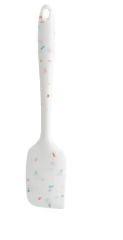 Trudeau White Confetti 11" Silicone Spatula