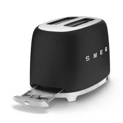 SMEG 2-Slice Toaster | Matte Black -Cuisinart Shop tsf01blmus 11