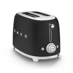 SMEG 2-Slice Toaster | Matte Black -Cuisinart Shop tsf01blmus 6