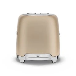 SMEG 2-Slice Toaster | Matte Champagne -Cuisinart Shop tsf01chmus 1