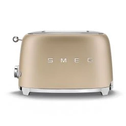 SMEG 2-Slice Toaster | Matte Champagne -Cuisinart Shop tsf01chmus 4