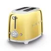 SMEG 2-Slice Toaster | Gold 1 SMEG 2-Slice Toaster | Gold -Cuisinart Shop tsf01gous 2 slice toaster gold