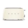 SMEG 4-Slice Toaster | Cream -Cuisinart Shop tsf02crus