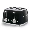 SMEG 4-Slot Toaster | Black 1 SMEG 4-Slot Toaster | Black -Cuisinart Shop tsf03blus