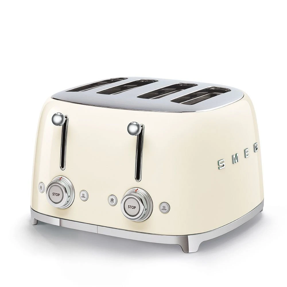 SMEG 4-Slot Toaster | Cream 3 SMEG 4-Slot Toaster | Cream