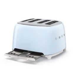 SMEG 4-Slot Toaster | Pastel Blue -Cuisinart Shop tsf03pbus 9