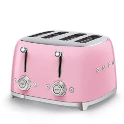SMEG 4-Slot Toaster | Pink