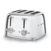 SMEG 4-Slot Toaster | Chrome -Cuisinart Shop tsf03ssus