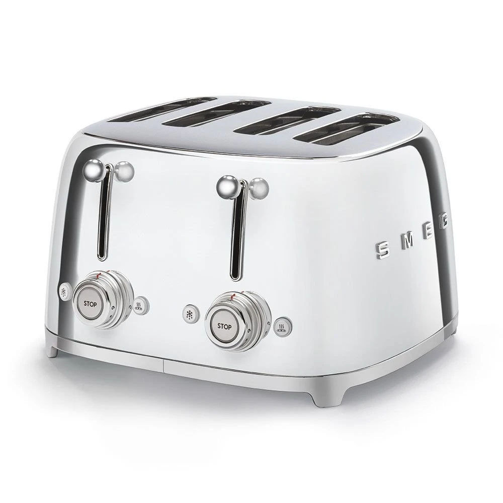 SMEG 4-Slot Toaster | Chrome 3 SMEG 4-Slot Toaster | Chrome
