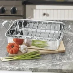 Cuisinart Chef's Classic Stainless Steel 16" Rectangular Roaster With Rack 12 Cuisinart Chef's Classic Stainless Steel 16" Rectangular Roaster With Rack -Cuisinart Shop untitled 5