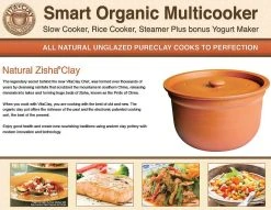 VitaClay Smart Organic Multicooker & Clay Insert - Oval, 8 Cup Dry / 4.2-Quart 18 VitaClay Smart Organic Multicooker & Clay Insert - Oval, 8 Cup Dry / 4.2-Quart -Cuisinart Shop vitaclay multicooker clayconstruct