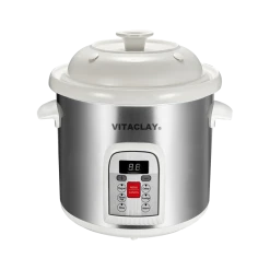 VitaClay Smart 6-In-1 Crock & Stock Pot - Stoneware (6.5 Qt)