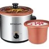 VitaClay 2-in-1 Stainless Steel Slow Cooker & Yogurt Maker & Clay Insert - 2 Qt -Cuisinart Shop vs7600 2c vitaclay 2 in 1 yogurt maker and slow cooker 2 quart stainless steel