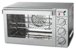 Waring Commercial Countertop Convection Oven - Quarter Size -Cuisinart Shop waring commercial countertop oven quarter size 1700w wco250x