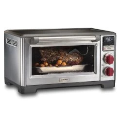 Wolf Gourmet Elite Countertop Oven With Red Knobs