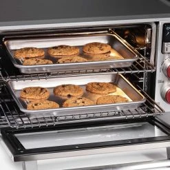 Wolf Gourmet Elite Countertop Oven With Red Knobs -Cuisinart Shop wgco150s wolf gourmet elite countertop oven 1
