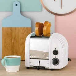 Dualit NewGen Classic 2-Slice Toaster | White 11 Dualit NewGen Classic 2-Slice Toaster | White -Cuisinart Shop white4 3