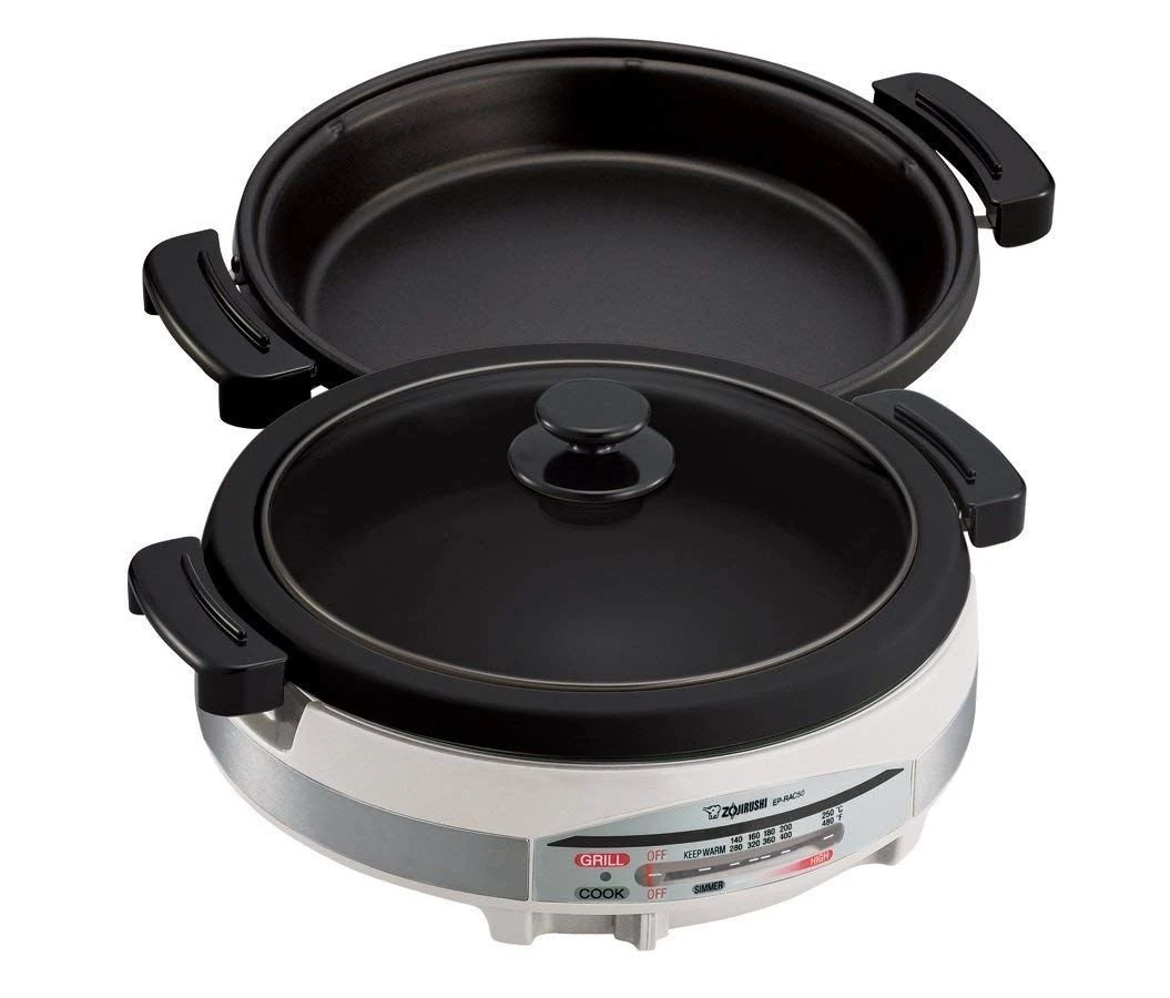 Zojirushi 17.6" Gourmet D'Expert Electric Skillet (EP-RAC50XW) 3 Zojirushi 17.6" Gourmet D'Expert Electric Skillet (EP-RAC50XW)