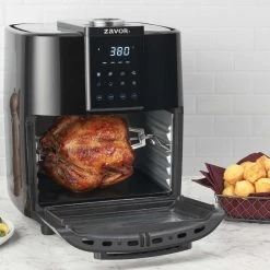 Zavor Crunch Air Fryer Oven | 12.7 Qt. 22 Zavor Crunch Air Fryer Oven | 12.7 Qt. -Cuisinart Shop zseaf22 crunch air fryer lifestlye rotisserie